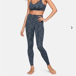 Outdoor Voices Freeform 7/8 High Rise Leggings Grey/Blue Color Size XL